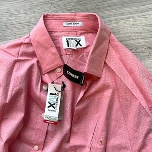 Express button shirt pink 1XM
